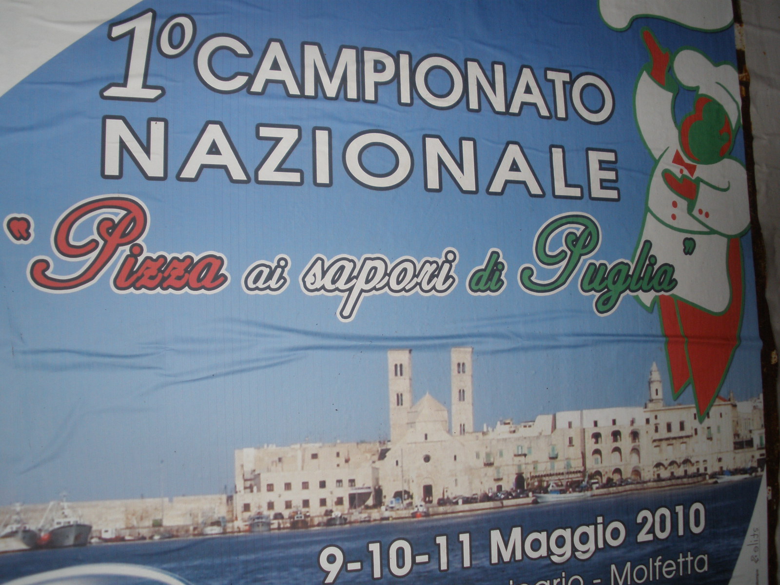 A Molfetta il 1° Campionato Nazionale di Pizza